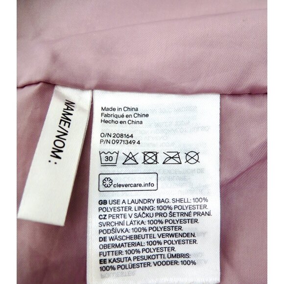 NEW! H&M Cat Sequin Bomber Jacket Pink Girls SZ 9-10 Years - Picture 6 of 6